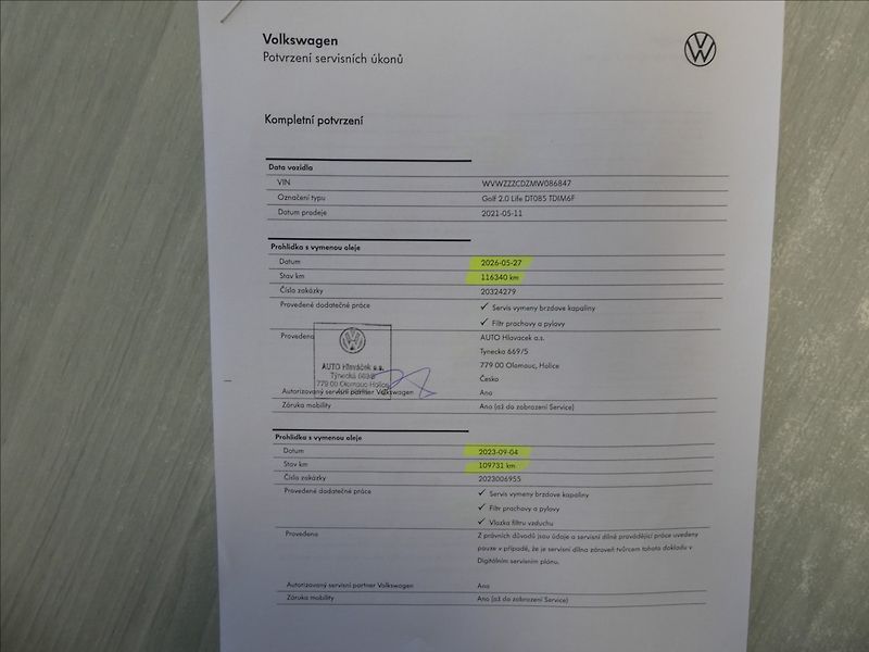 Volkswagen Golf 2,0 VIII TDi 2x kola,LED,CEBIA - fotka 49 z 50