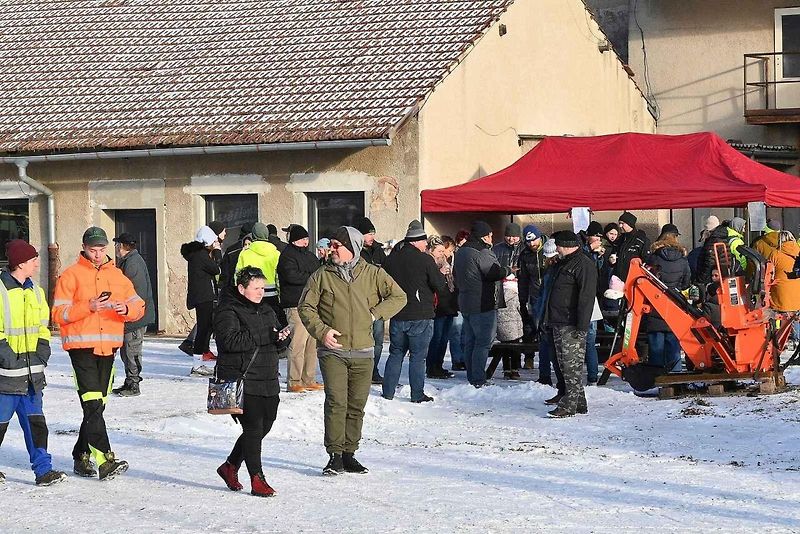 Přehlídka traktorů v Chmelišti. Foto: Richard Karban