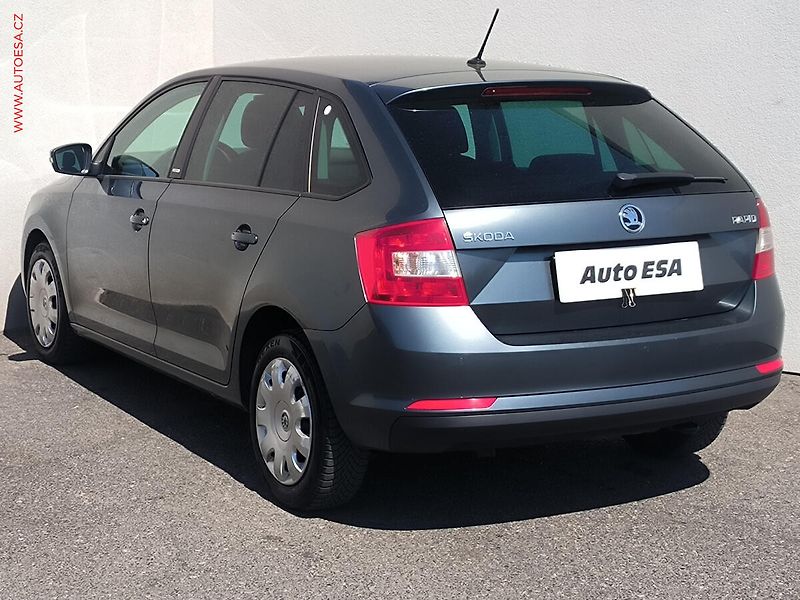 Škoda Rapid (2016) 1.6 TDi, xenon, autoAC - fotka 6 z 19