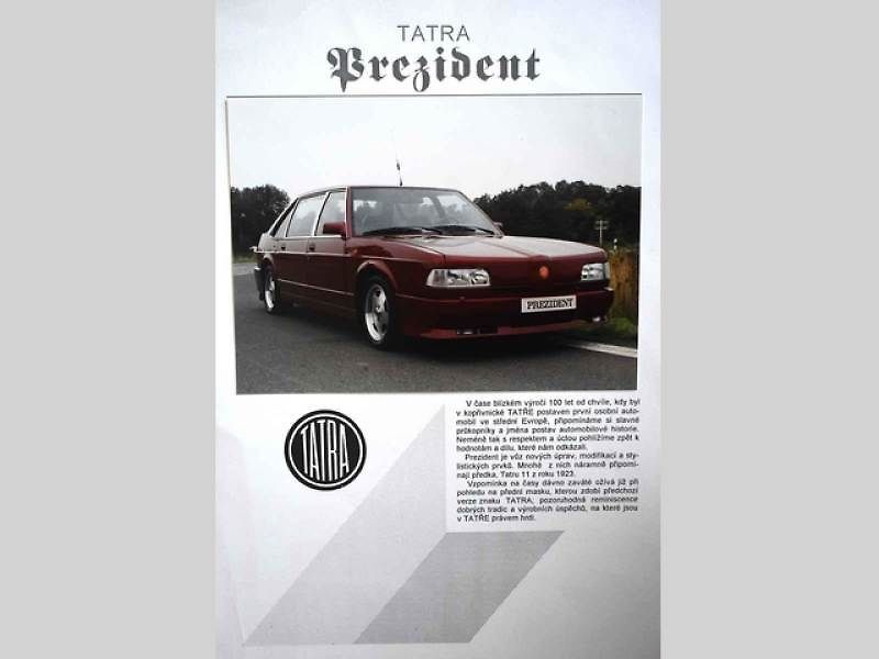 Tatra Prezident v kopřivnickém muzeu