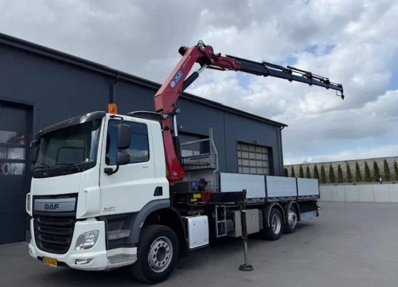 DAF CF (2018) 330 6x2 valník + HR EURO 6 - fotka 5 z 15