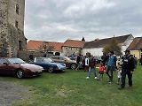 Sraz vozů Porsche ve Švihově na hradě.
