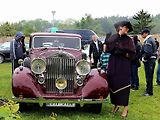 Sraz luxusních vozů Rolls-Royce a Bentley.