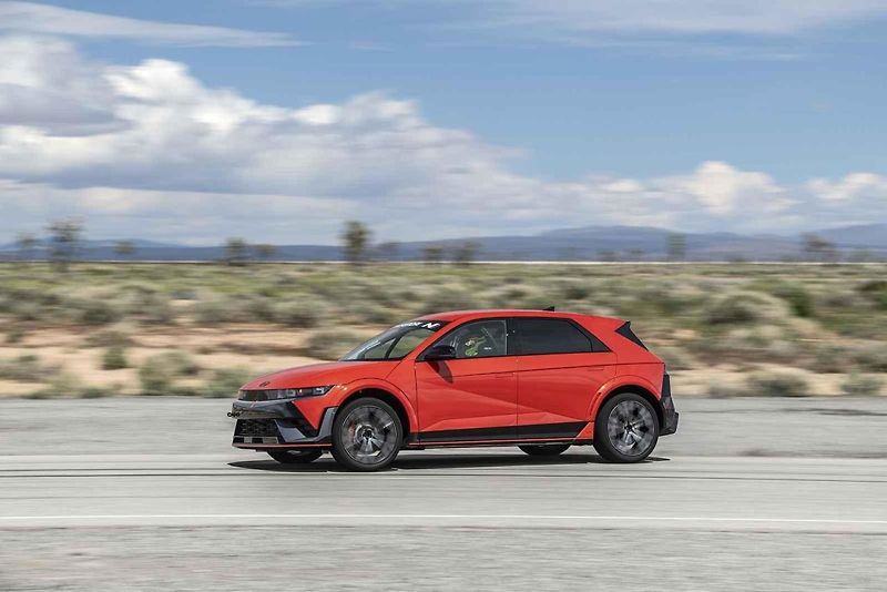 Hyundai Ioniq 5 N v přípravách na Pikes Peak