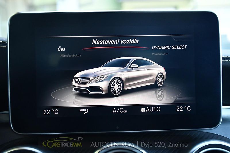 Mercedes-Benz Třídy C AMG C 63 S 4M KERAMIKY PANOR.  - fotka 35 z 47