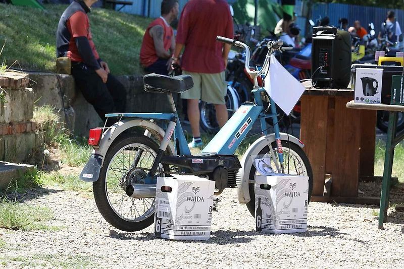 Moped sraz v Brně-Chrlicích