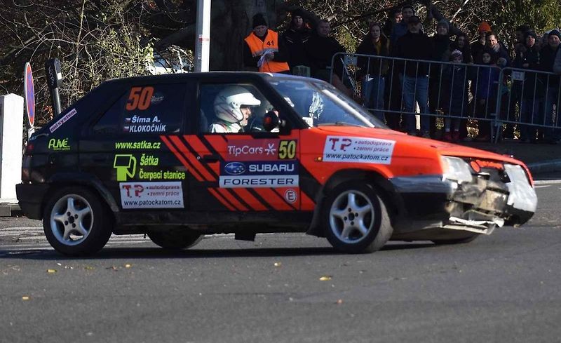 Václav Pech pražský Tipcars Rallysprint vyhrál již po jedenácté