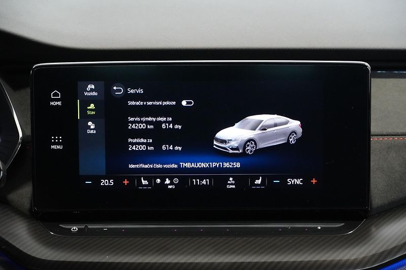 Škoda Octavia RS,2.0TSI,1.MAJ,ČR,NEZ.TOPENÍ - fotka 37 z 38