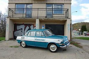 Škoda 1000 MB po dokončení renovace v podobě věrné repliky služebního vozu Veřejné bezpečnosti.