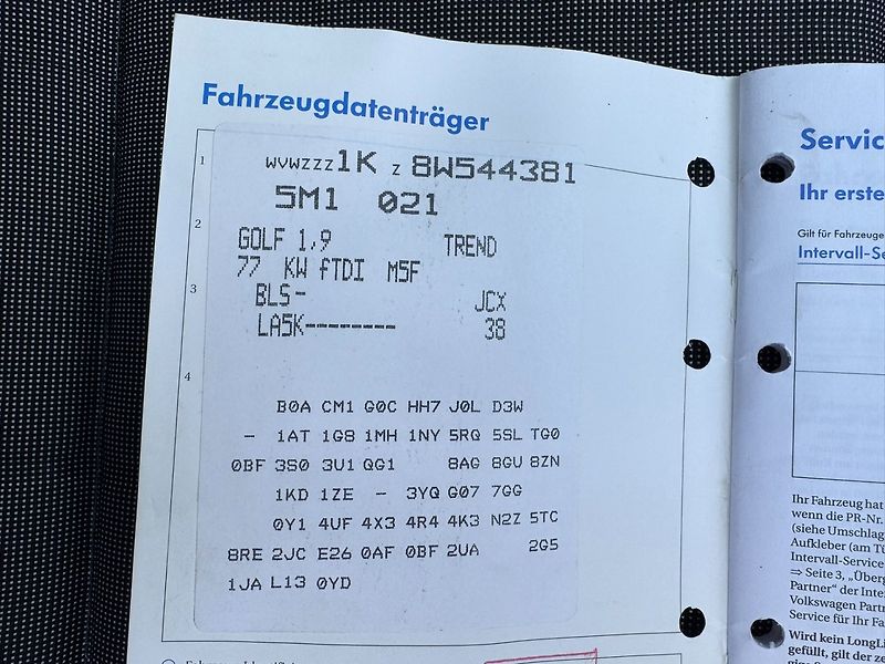 Volkswagen Golf Plus (2007) 1,9 TDI 77 KW TAŽNÉ ROZVODY - fotka 44 z 49