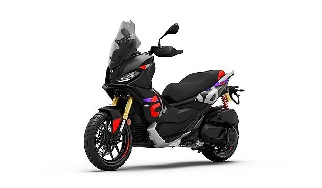 Největší a nejsilnější SR-GT je jako doma na silnici i v lehkém terénu., zdroj: se svolením Aprilia
