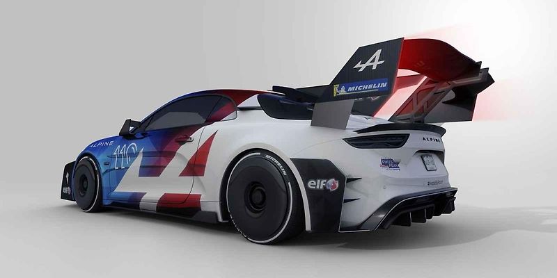 Alpine A110 jako závodní speciál na Pikes Peak