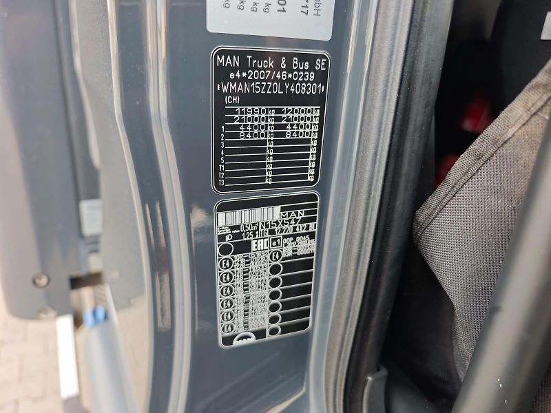 MAN TGL 12.220, KLIMA + ČELO, 18 palet - fotka 7 z 27