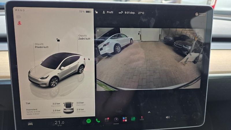 Tesla Model Y (2022) Long Range AWD SoH 91,4% - fotka 32 z 37