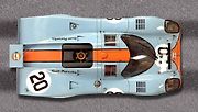 Porsche 917K, ve zbarvení Gulf.