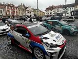 Start 58. ročníku Rallye Šumava na náměstí v Klatovech