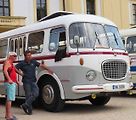Další ročník již tradiční akce Veterán Bus Kříž přitahoval pozornost návštěvníků.