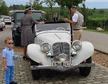 Pálavský Oldtimer přilákal na Břeclavsko desítky elegantních veteránů