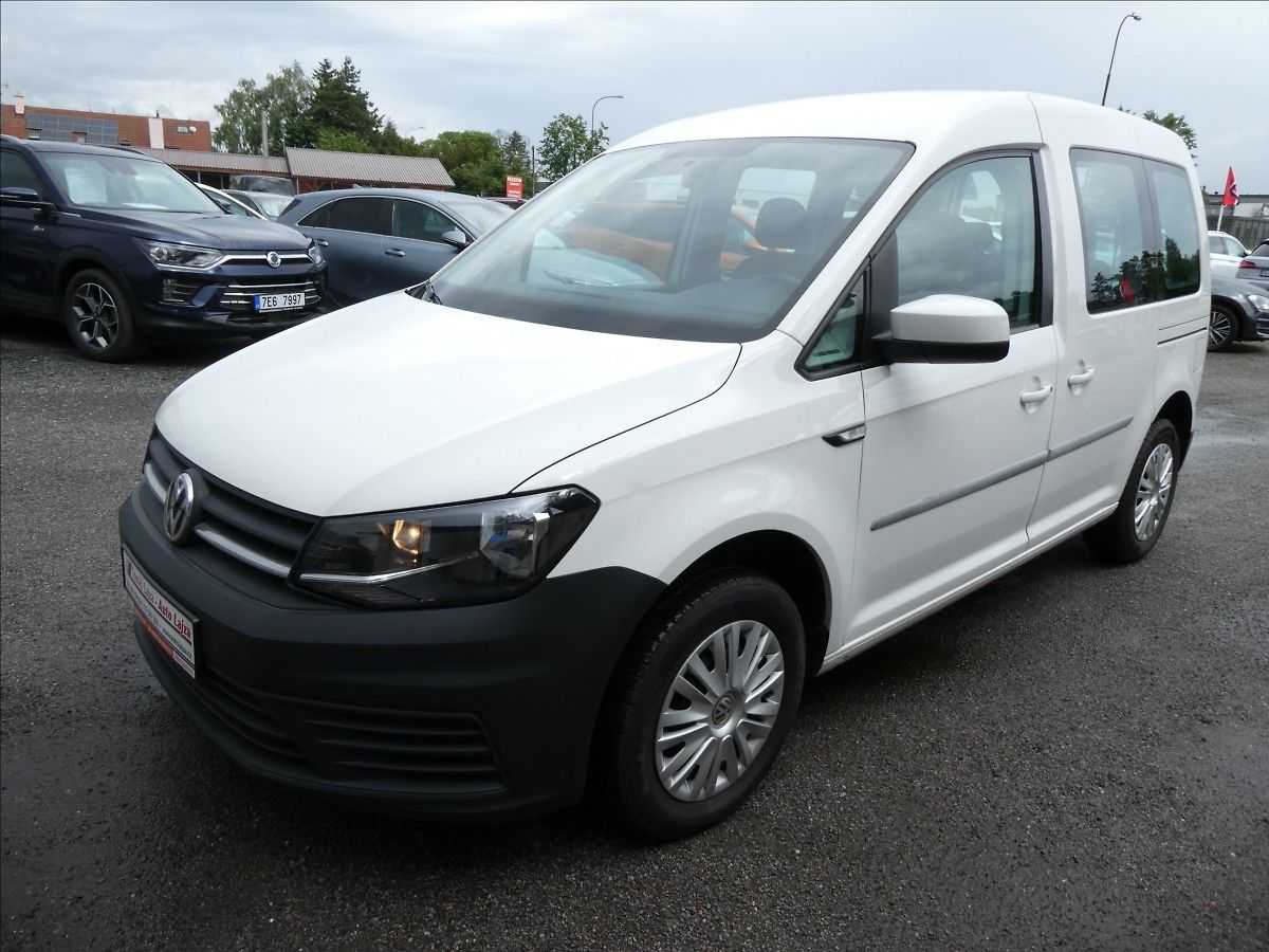 Volkswagen Caddy 2,0 TDi 1.majitel,závěs,tempom