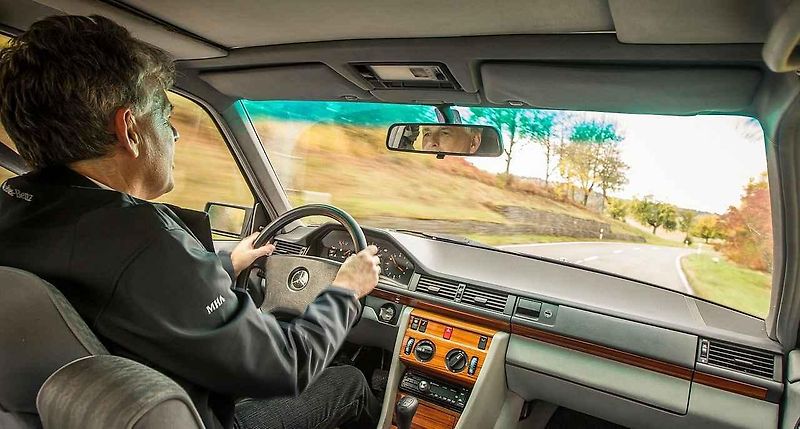 Mercedes-Benz třídy E s milionem najetých kilometrů.