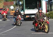 Sraz historických motocyklů Čechie-Böhmerland v Krásné Lípě