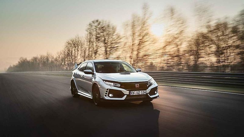 Honda Civic Type R.