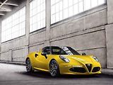 Alfa Romeo 4C Spider.