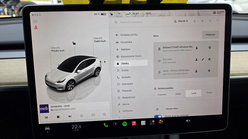 Tesla Model Y (2023) LR AWD Záruka SoH 93,2% - fotka 22 z 33