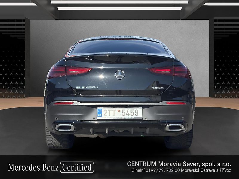 Mercedes-Benz GLE 450d kupé, 4M, VZDUCH - fotka 4 z 16