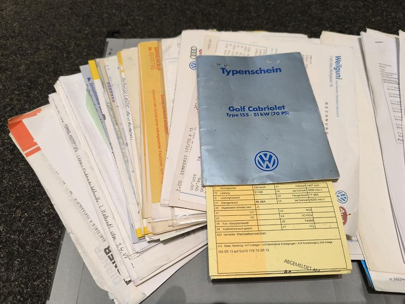 Volkswagen Golf (1982) PŮVODNÍ STAV,KOMPLETNÍ DOK. - fotka 50 z 50