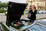 Americké automobily Corvette na 21. ročníku tradičního srazu v areálu Plzeňského Prazdroje