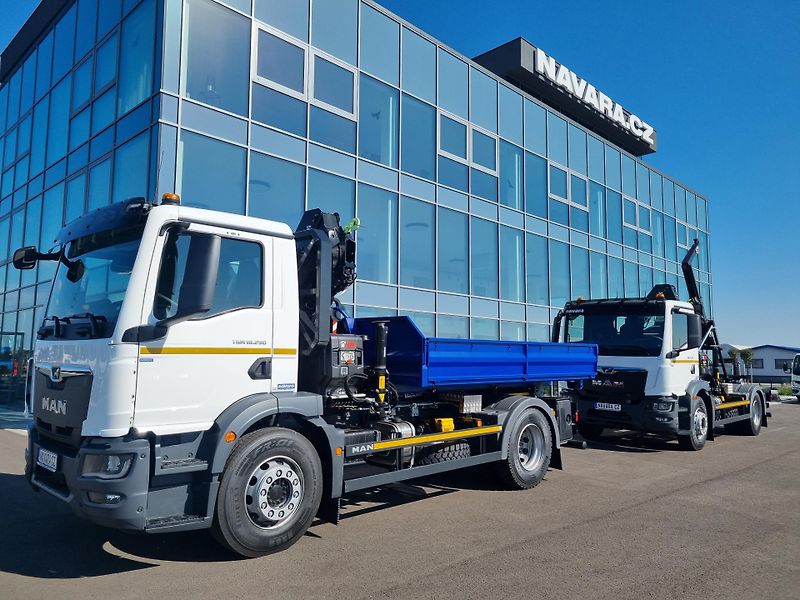 MAN TGL TRAKTOR NOSIČ KONTEJNERU - fotka 26 z 26