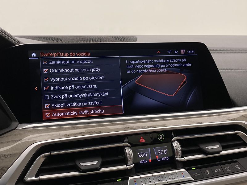 BMW X7 xDRIVE 30d M-PAKET CZ 6míst - fotka 69 z 88
