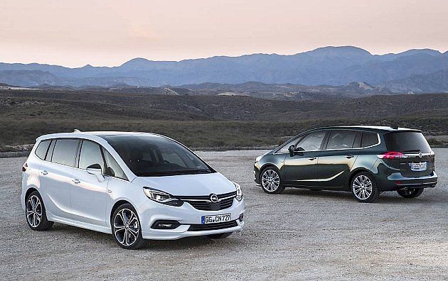 Opel Zafira.