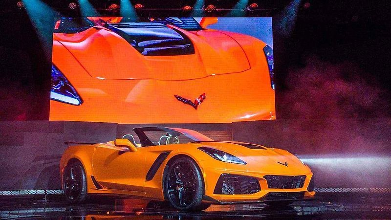 Chevrolet Corvette ZR1 Convertible.