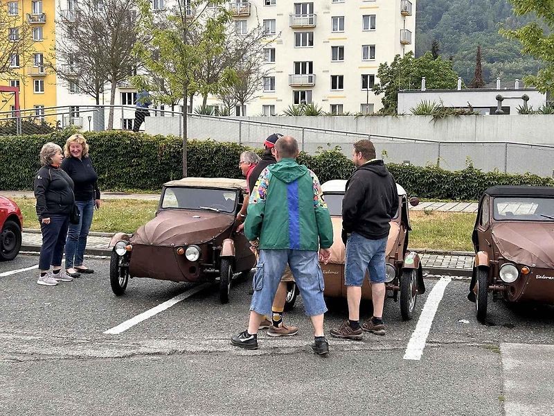 Vítr ve vlasech, Velorex v srdci. V Blansku měli sraz fandové plátěných vozítek.
