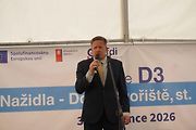 Otevření nového úseku dálnice D3 od Nažidel k Dolnímu Dvořišti.