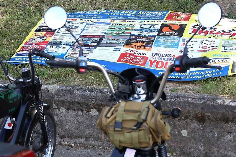 Moped sraz v Brně-Chrlicích