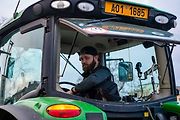 Demonstrace zemědělců před ministerstvem zemědělství a blokáda pražské magistrály.