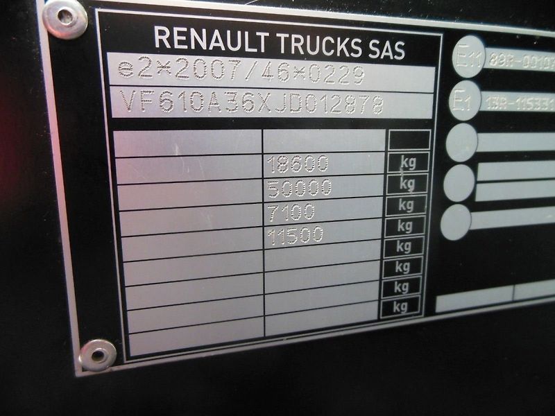 Renault Trucks T T520 HIGH, COMFORT, LOWDECK, T - fotka 18 z 19