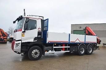 Renault (2017) C 480 6x4 valník + HR - fotka 2 z 14