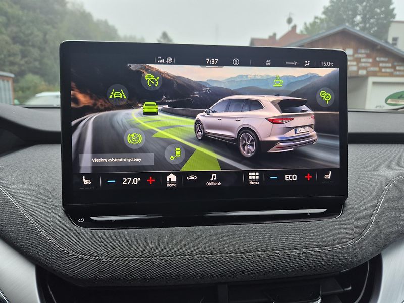Škoda Enyaq iV 80 LOFT 150kw TZ SOH 97% - fotka 23 z 46