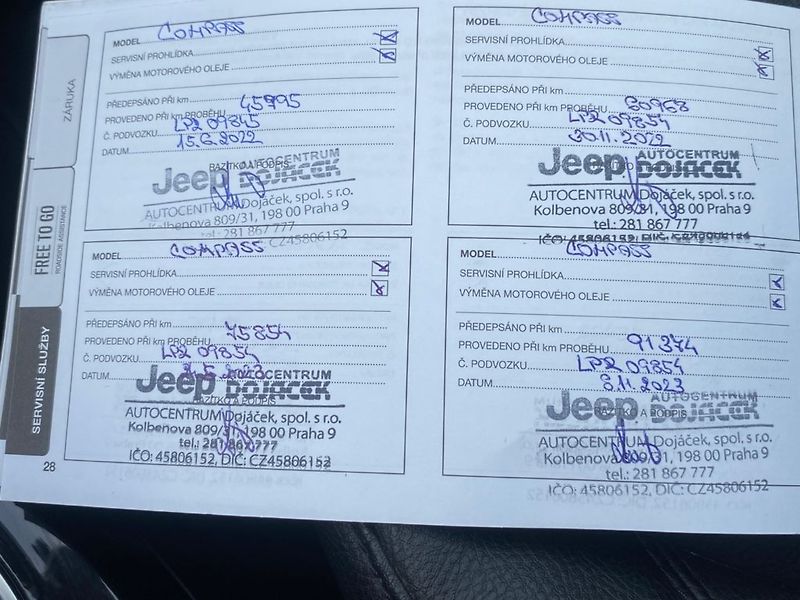 Jeep Compass (2020) 1,3 Turbo (96kW) 130K Man. - fotka 32 z 33