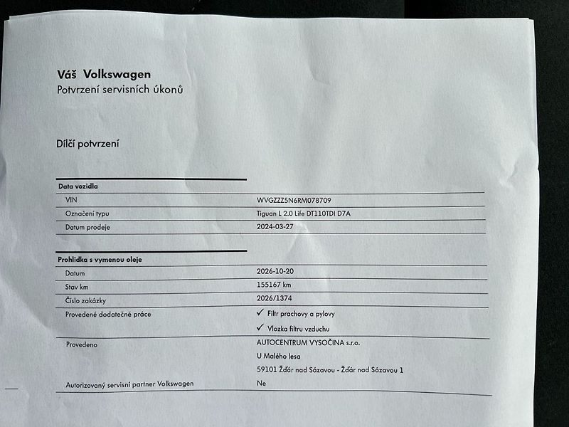 Volkswagen Tiguan Allspace (2024) LIFE! 2.0TDI 110KW DSG 4Motion - fotka 28 z 48