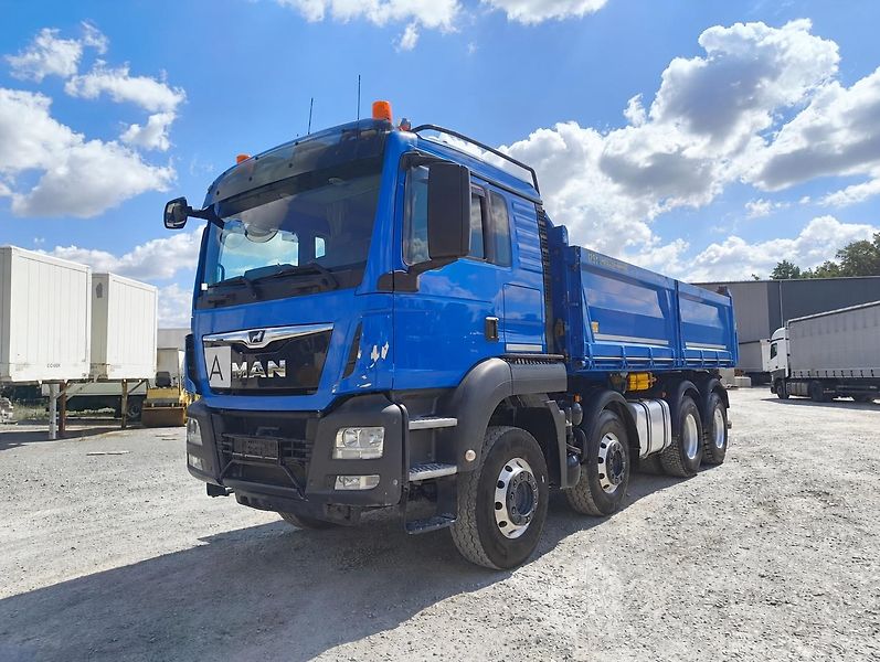 MAN TGS (2019) 460 8x4 třístranný sklápěč - fotka 4 z 25