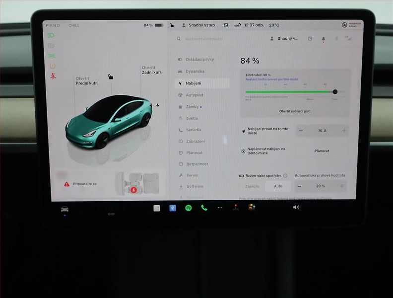 Tesla Model 3 (2023) Long Range RWD 79kWh, SoH 91% - fotka 11 z 21