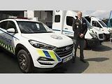 Hyundai Tucson městské policie Praha.