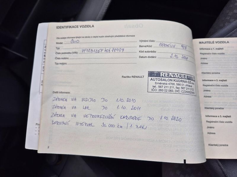 Renault Clio (2008) 1.2 i  + zimáky ROZVODY - fotka 22 z 28