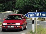 Volkswagen Golf třetí generace.