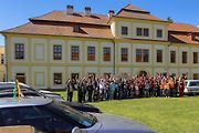 Jarní koulení - sraz automobilů a příznivců značky Citroën na zámku ve Svojšíně na Tachovsku.